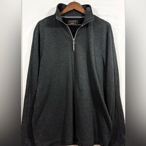 Banana Republic with Polartec Men's Charcoal Xl Zip-Up Fleece